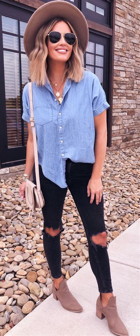 best denim outfit ideas for women 2020 become chic