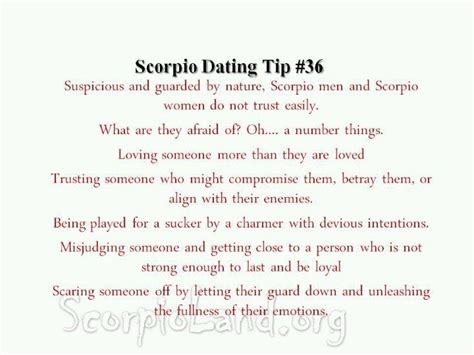 Dating A Scorpio Scorpio Quotes Pinterest Scorpio Zodiac Facts