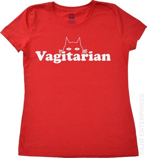 Womens Vagitarian Lesbian Shirt Funny Gay Pride Tshirt Lgbt Etsy