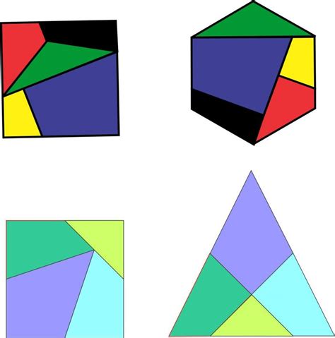 transform square  triangle  square  hexagon mathhappens