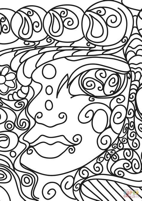 doodle coloring pages printable adult doodle art doodling  coloring