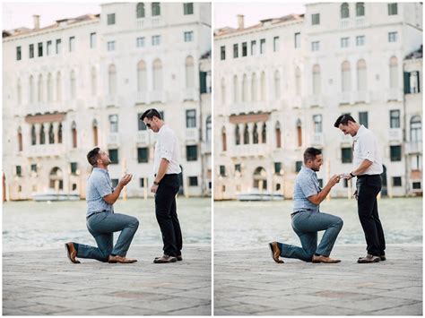 justin and stephen wedding proposal in venice same sex engagement
