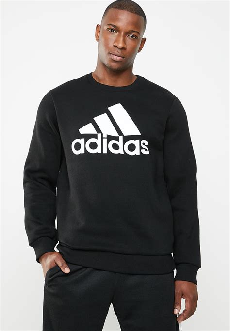 bos crew sweater black white adidas performance hoodies sweats jackets superbalistcom