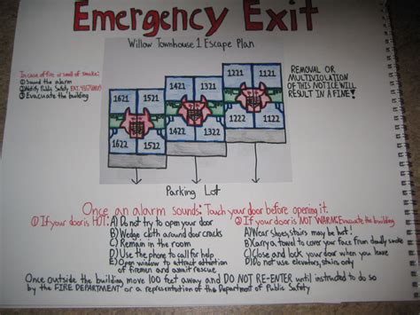 jenna viscomm emergency exit diagram