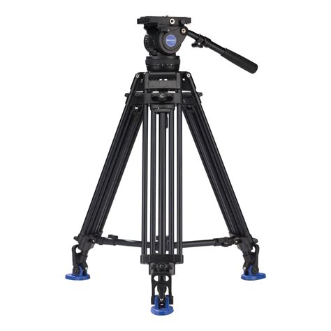 benro bv professional video camera tripod support  television camcorder aluminum tripod
