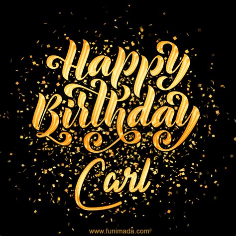 happy birthday card  carl  gif  send