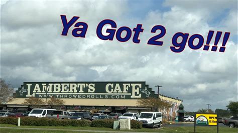 lamberts cafe review youtube