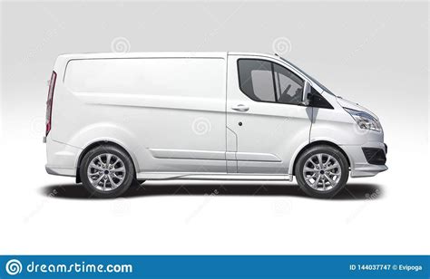 white vans white white transit custom stock images stock