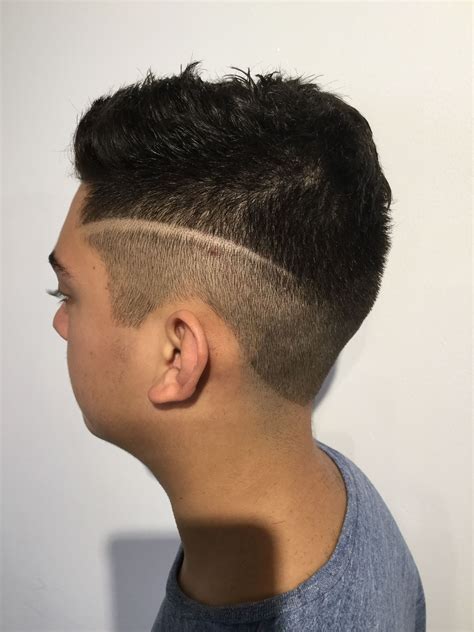 haircut designs lines  men