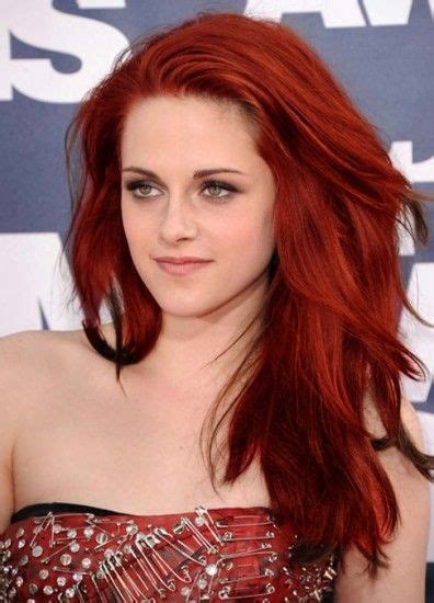 2014 kızıl saç tonları bakımlı kadın