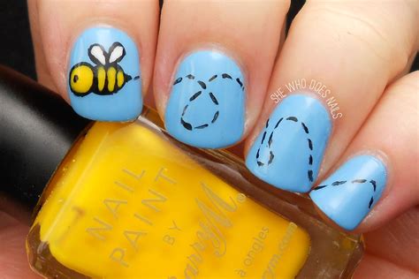 bumble bee nail art em nails pedicure nails hair  nails pedicures