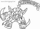 Coloring Pages Skylander Getdrawings Imaginators sketch template