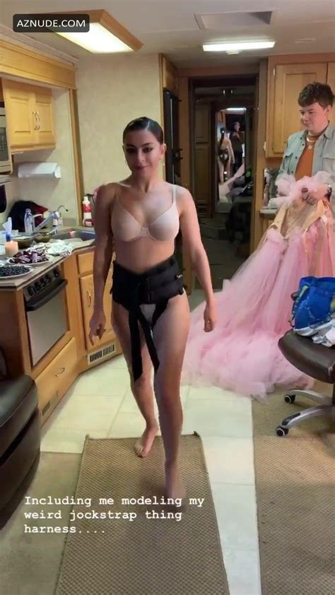 Charli Xcx Nude And Sexy Showing Her Bouncy Boobs And Bare Butt Aznude