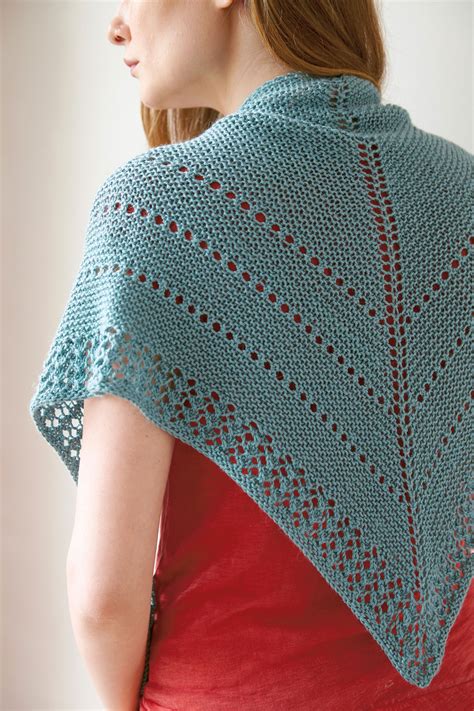 abrams   basic top  double triangle shawl