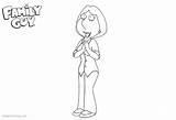 Coloring Guy Family Pages Lois Printable Adults Kids sketch template