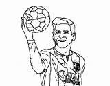 Messi Lionel Coloring Drawing Pages Easy Ronaldo Brilliant Drawings Coloriage Getdrawings Soccer Colorear Coloringcrew Getcolorings Danieguto sketch template