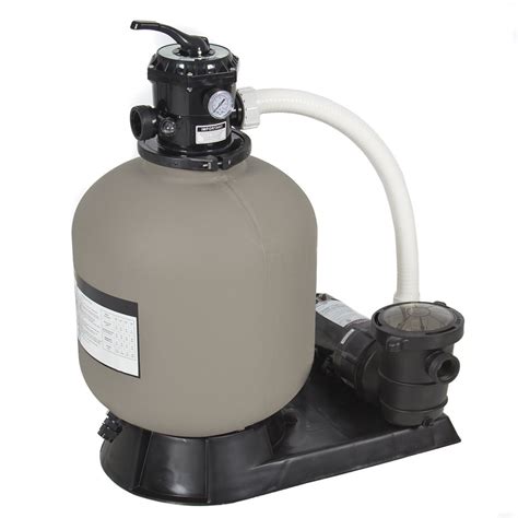 pro  ground swimming pool pump system gph  sand filter  hp