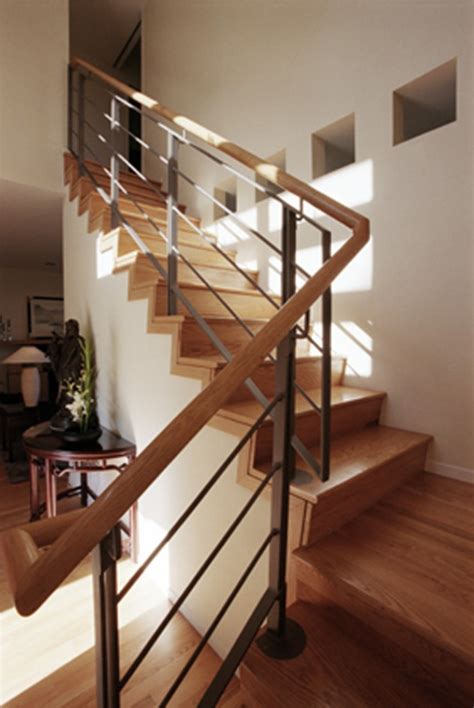 outstanding mid century modern staircase designs  bring    time