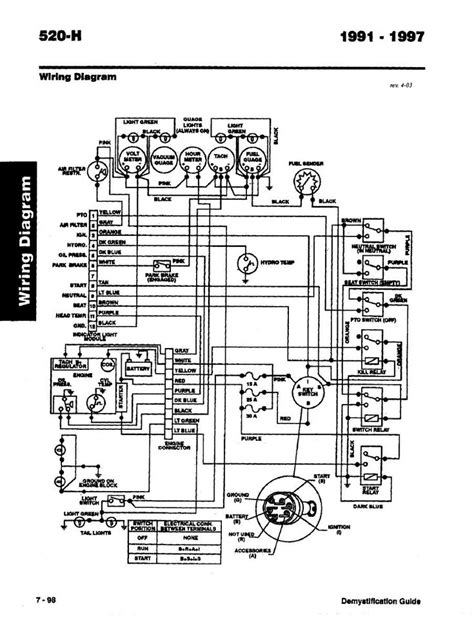 international truck wiring diagram schematic