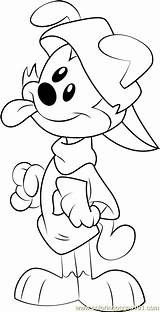 Coloring Wakko Animaniacs Pages Coloringpages101 sketch template