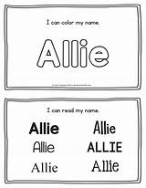 Allie Ollie Handwriting Practice sketch template