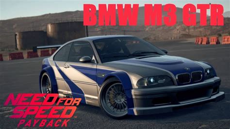 Need For Speed Payback Bmw M3 Gtr Race Build Doovi