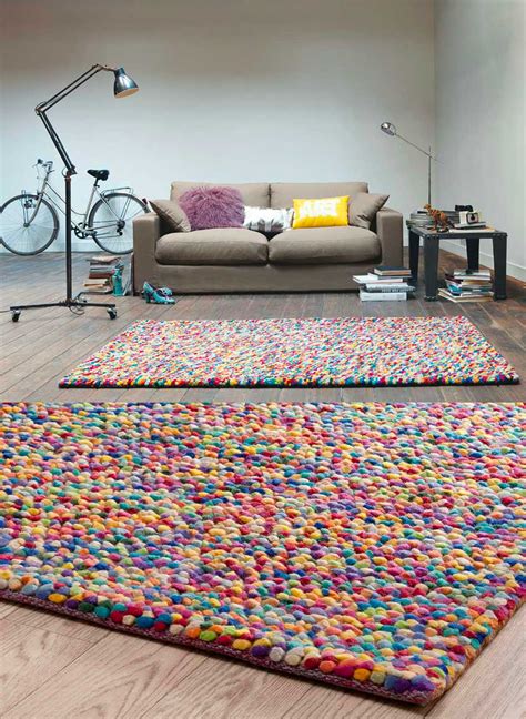 tapis design  idees deco pour  salon moderne