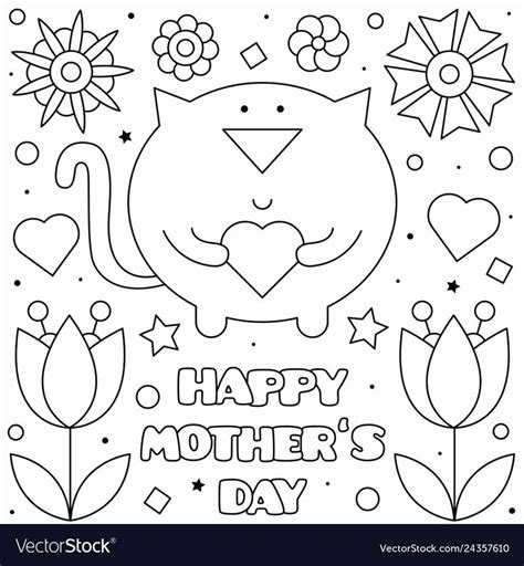 mother daughter coloring pages fresh happy mothers day coloring page
