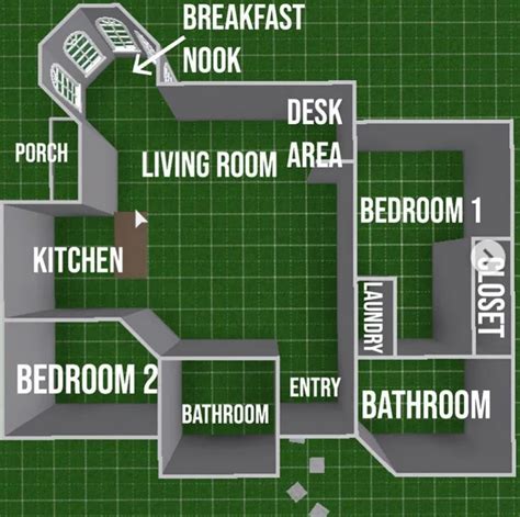 Floor Plan Bloxburg House Ideas 1 Story Layout R Homedesignideas Help