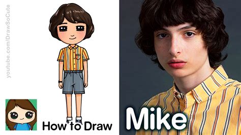 How To Draw Mike Wheeler Stranger Things Youtube