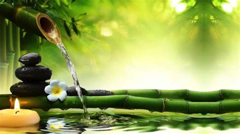 hours relaxing meditation   water flow background yoga