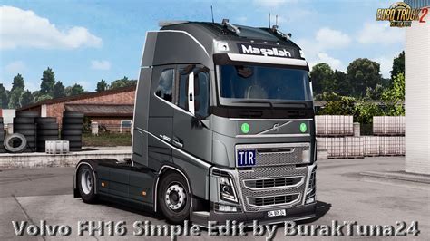 volvo fh simple edit   buraktuna  ets mods euro truck simulator  mods