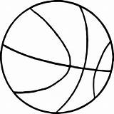 Ball Coloring Basketball Pages Sports Tennis Drawing Getdrawings sketch template