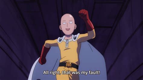 One Punch Man Funny Moment