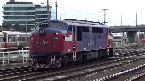 v line a class a60 at southern cross station youtube