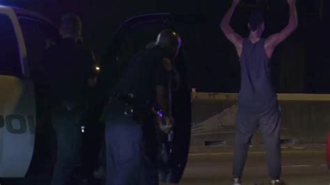 chase suspect shows police his best dance moves on freeway wsyx