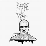 Kanye West Draw Clipartkey sketch template
