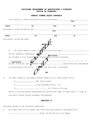 printable sales contract template forms fillable samples