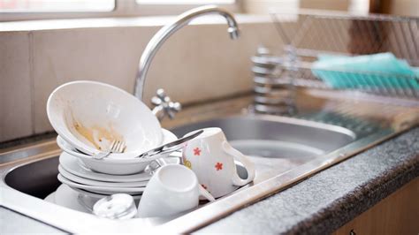 dirty dishes soak   sink  plumbers news