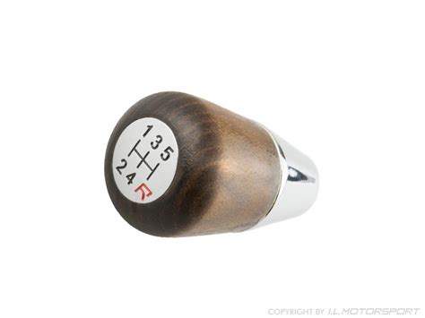 Mx 5 Wooden Shift Knob 5 Gear With Chromed Inlay