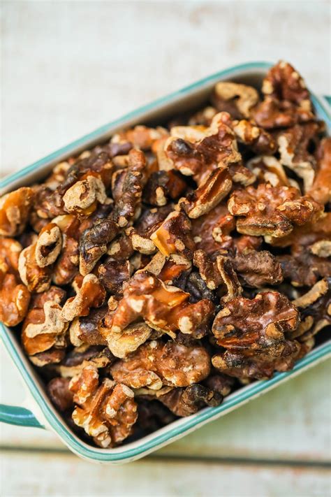roasted walnuts quick easy chef tariq