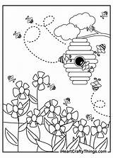 Iheartcraftythings Gardens Updated Brightest Beautifully Hive sketch template