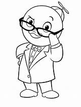 Backyardigans Pablo Glasses Touch Coloring Dr His sketch template