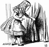 Alice Tenniel John Wonderland Falling Illustrations Drawing Rabbit Hole Down Des Lewis Carroll Merveilles Pays Sir Adventures Au Illustrated Original sketch template