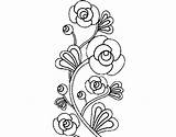Garden Coloring Rose Pages Coloringcrew Roses Colorear Book sketch template