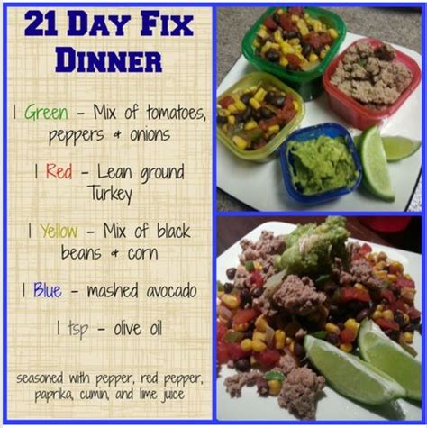 pin by shannon dejong lloyd on 21 day fix 21 day fix