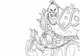 Warcraft Orc Ausmalbilder Colorier Coloriage Ausdrucken Mandala Horde Mewarn11 Designlooter Bezoeken Colorplate 48kb 520px sketch template