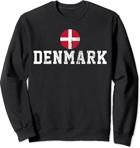 amazoncom denmark vintage sweatshirt clothing shoes jewelry