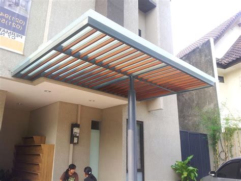 model kanopi terbaru baja ringan rumah minimalis  dekor rumah