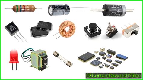 electronic components function basic components parts function